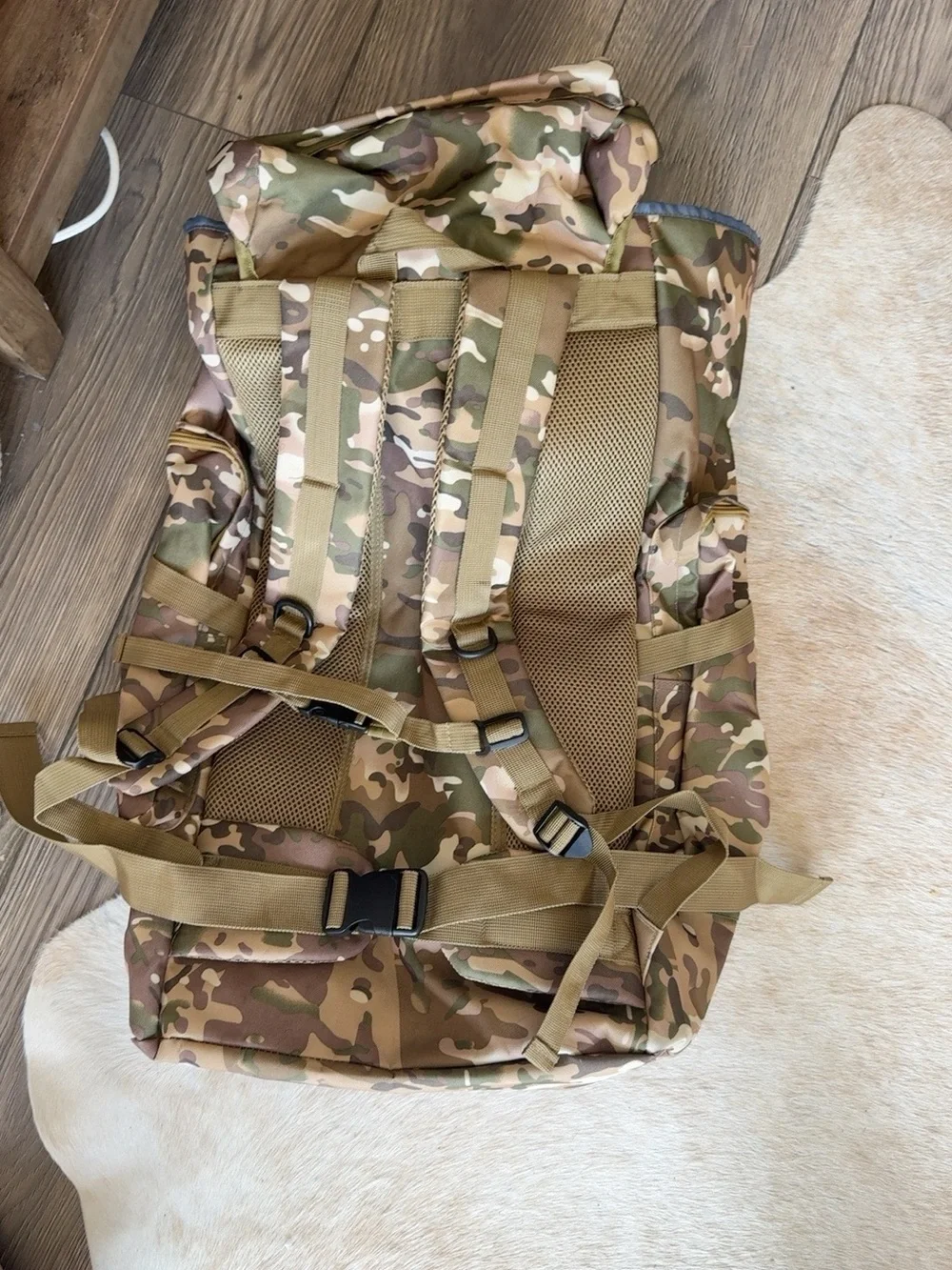 Large Multicam Camo Hiking Camping Backpack Rucksack 27”